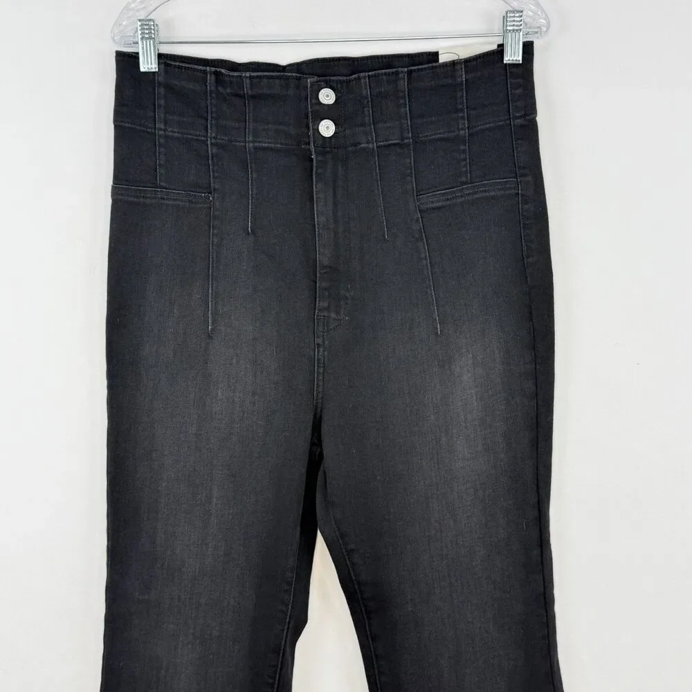 Free People We The Free Jayde Crop Flare Jeans Size 33 New